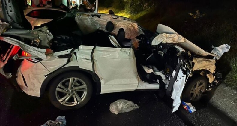Mersin’de trafik kazası: 1 ölü, 2 yaralı