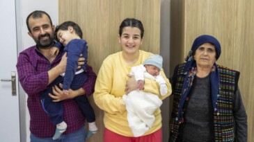 35 haftalık hamileyken depreme yakalandı, haftalar sonra Mersin’de doğum yaptı