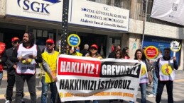SGK çalışanları: “Hakkımız olanı istiyoruz”