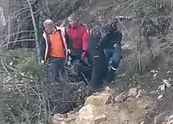 Kaleden düşen şahıs hayatını kaybetti