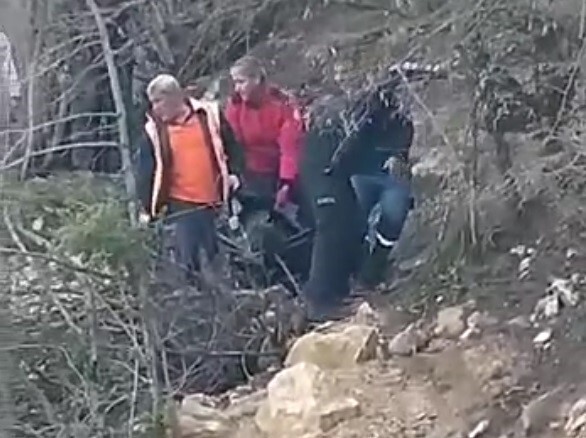 Kaleden düşen şahıs hayatını kaybetti