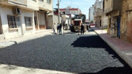 Akdeniz’de asfalt çalışmaları hız kazandı