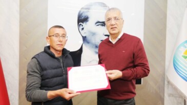 Belediye çalışanı genç kıza ‘Umut’ oldu