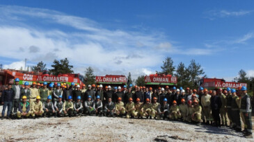  MERSİN’DE YANGIN EKİPLERİ İŞBAŞI EĞİTİMLERİ TAMAMLANDI