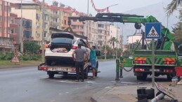 MERSİN’DE TRAFİK KAZASI: 1 YARALI