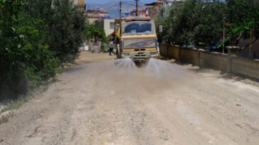 MERSİN MUT’TA ASFALT ÇALIŞMALARI BAŞLADI