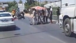 MERSİN’DE MOTOSİKLET TIRIN ALTIN KALDI: 1 ÖLÜ, 1 YARALI
