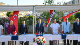 MERSİN’DE POLİSLERE YENİ RÜTBELERİ TAKILDI