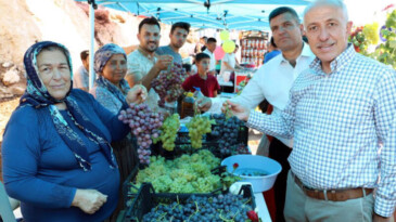 AKDENİZ BELEDİYESİ, ESENLİ ÜZÜM ŞENLİĞİNE HAZIR