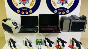 MERSİN’DE 7 AYDA BİN 220 ADET TABANCA ELE GEÇİRİLDİ