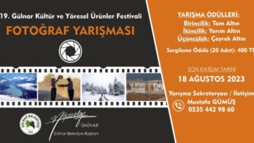 Gülnar Belediyesi fotoğraf yarışması başlıyor