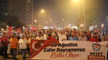 Mezitlililer ‘zaferi’ coşkuyla kutladı