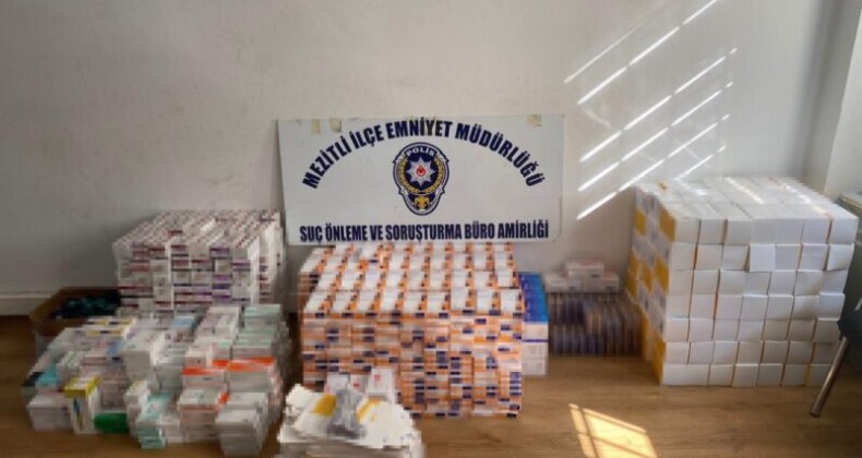 MERSİN’DE SAHTE İLAÇ İMAL EDİP SATAN ŞÜPHELİLER YAKALANDI