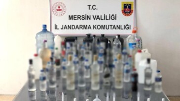 MERSİN’DE SAHTE İÇKİ OPERASYONU