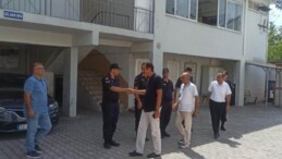 BOZYAZI KAYMAKAMI TOPSAKALOĞLU, ÜSTEĞMEN YUNUS GÜVEN’İ ZİYARET ETTİ
