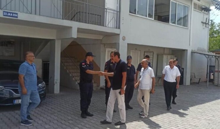 BOZYAZI KAYMAKAMI TOPSAKALOĞLU, ÜSTEĞMEN YUNUS GÜVEN’İ ZİYARET ETTİ