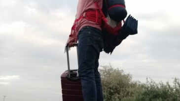 İRANLI PROFESÖR DAHA ADİL BİR DÜNYA İÇİN KAYSERİ’DEN MERSİN’E YÜRÜDÜ