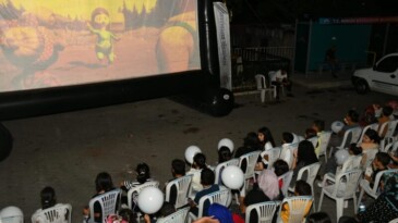 Yenişehir Belediyesinin açık hava sinema günleri başladı