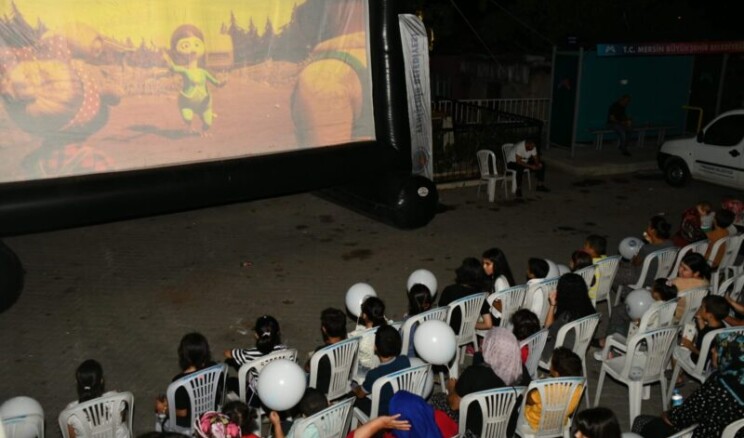 Yenişehir Belediyesinin açık hava sinema günleri başladı