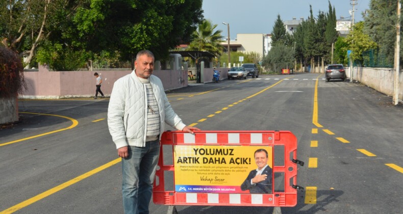 Mersin’de yollar yenileniyor