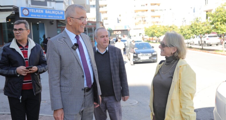 Başkan Tarhan’dan esnaf ziyareti