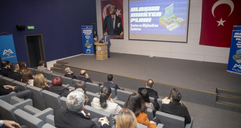 Mersin’in ulaşım master planı yapılan toplantı ile tanıtıldı