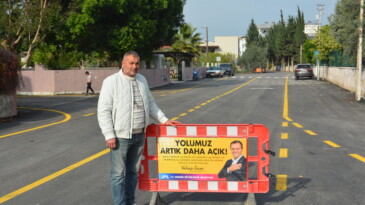 Yenice’de asfaltlama çalışmaları sürüyor