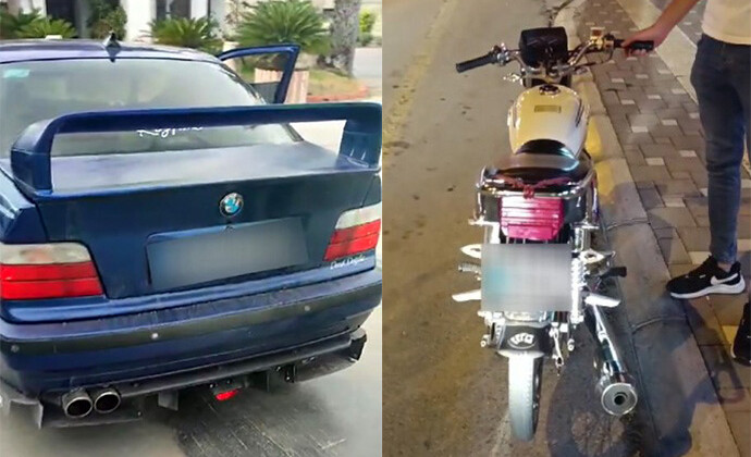 O araçlar trafikten men ediliyor