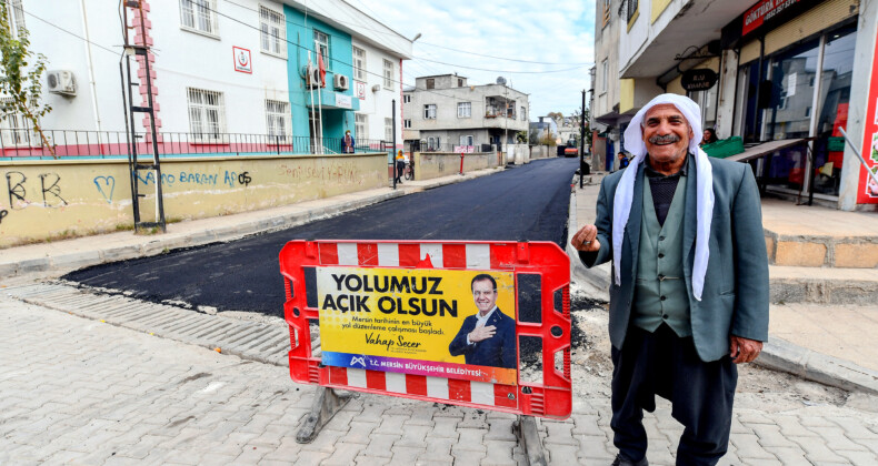 Mersin Büyükşehir’le mahallelerin çehresi değişiyor
