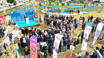Yenişehir Belediyesi 5 bin metrekarelik bisiklet eğitim parkı açtı