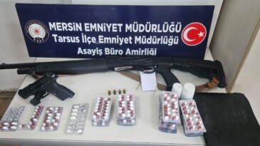 Mersin’de uyuşturucu operasyonu