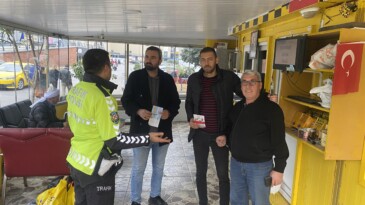 Vatandaşlara trafik eğitimi verildi