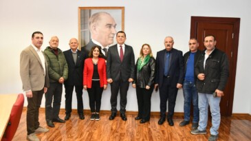 Başkan Özyiğit’e hayırlı olsun ziyareti