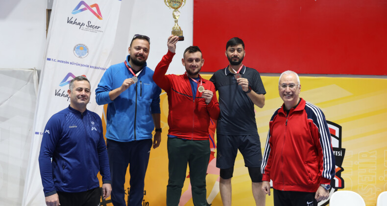 Mersin 3. Veteranlar Masa Tenisi Turnuvası sona erdi