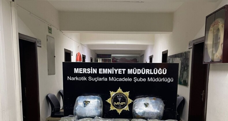 Mersin’de aranan şahıs 23 kilo esrarla yakalandı