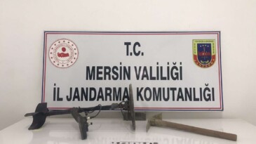 Mersin’de Bizans ve Roma dönemlerine ait 46 eser ele geçirildi