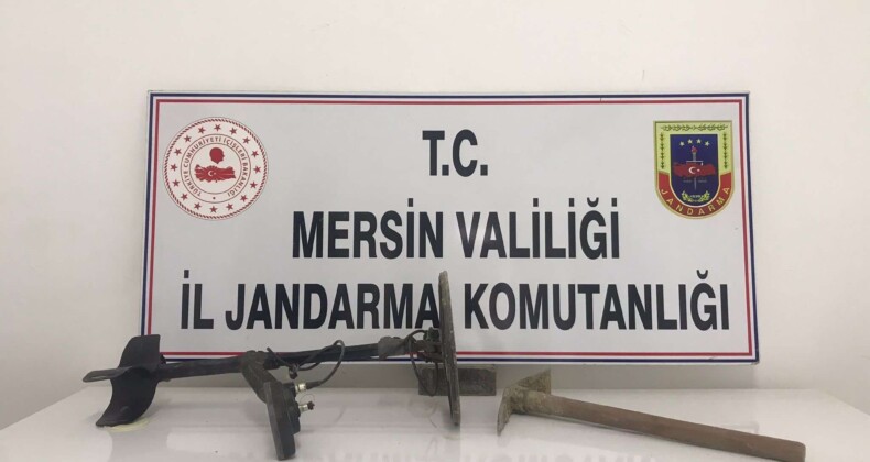 Mersin’de Bizans ve Roma dönemlerine ait 46 eser ele geçirildi