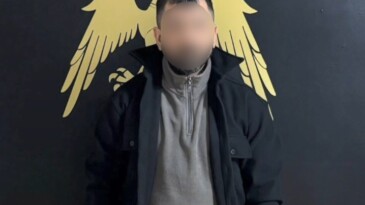28 yıl hapis cezası olan şahıs tabanca ile yakalandı
