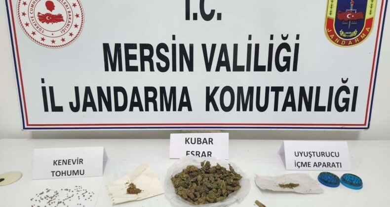 Mersin’de uyuşturucu operasyonu: 4 gözaltı