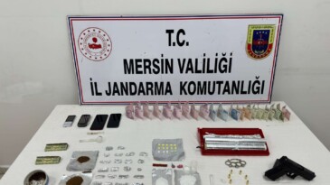 Mersin’de uyuşturucu tacirlerine operasyon: 6 gözaltı