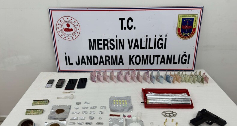 Mersin’de uyuşturucu tacirlerine operasyon: 6 gözaltı