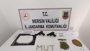 Mersin’de uyuşturucu operasyonu: 3 tutuklama