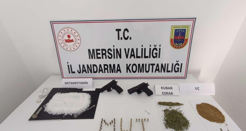 Mersin’de uyuşturucu operasyonu: 3 tutuklama