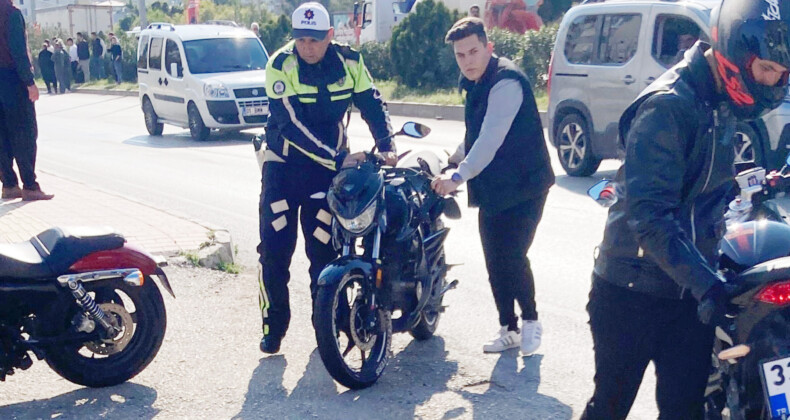 Mersin’de trafik kazası: 2 yaralı