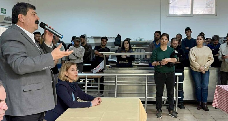 CHP’li Yıldız, işçilerle buluştu