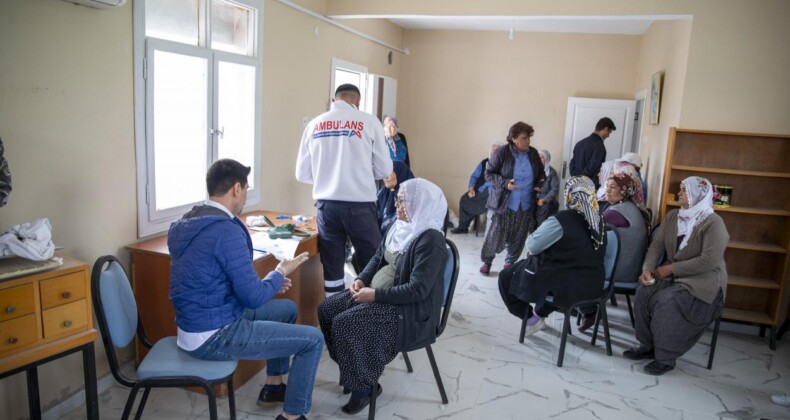 Gezici Sağlık Aracı’nın bir durağı da Ulaş Köyü oldu