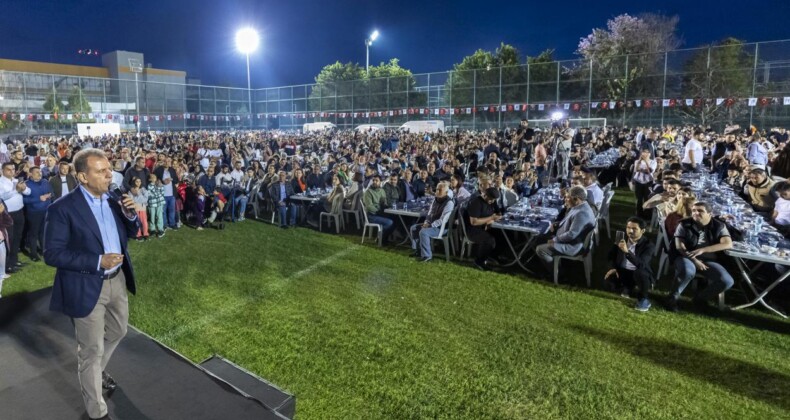 Başkan Seçer, büyük ailesi ile iftarda bayramlaştı