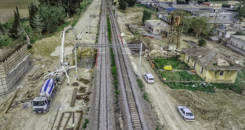 Hızlı tren ile Adana-Mersin arası ulaşım 25 dakikaya düşecek