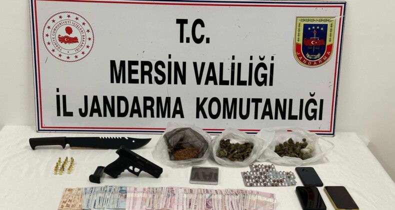 Mersin’de uyuşturucu operasyonu, 2 kişi tutuklandı