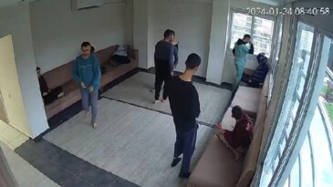 Bakımevindeki dayak dehşeti kamerada